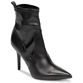 Karl Lagerfeld AVANT HI ANKLE BOOT women's Mid Boots in Black. Sizes available:7.5